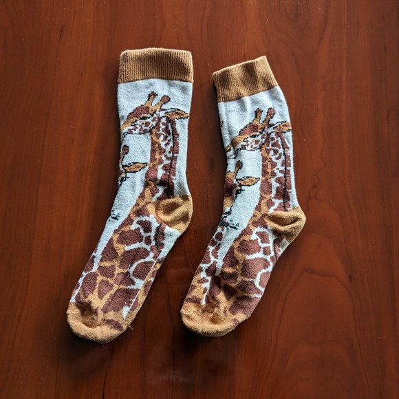 Other - Mens Giraffe Dress Socks